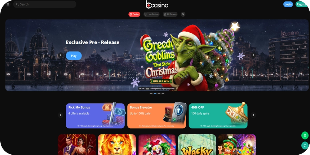 bCasino Online Review